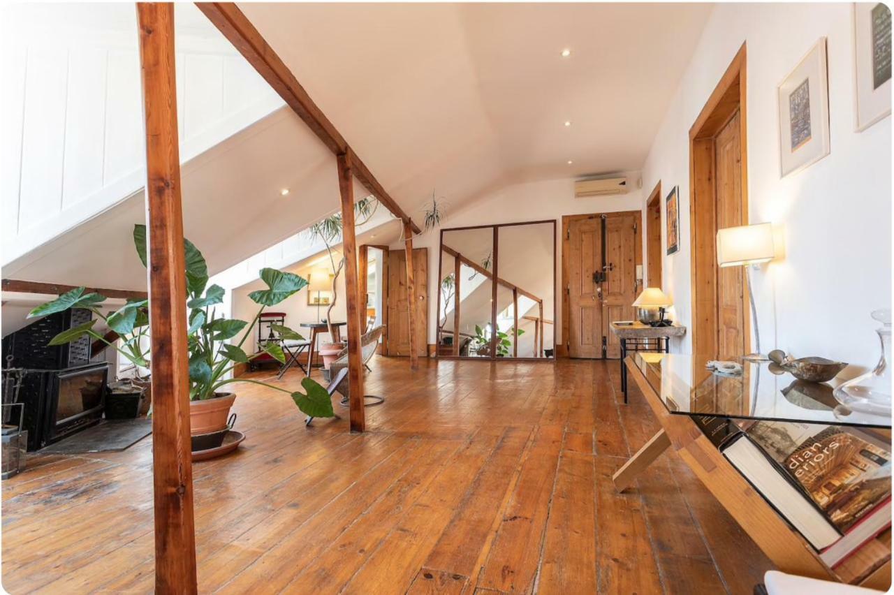 Charming Central Sunny Penthouse Lisboa Extérieur photo