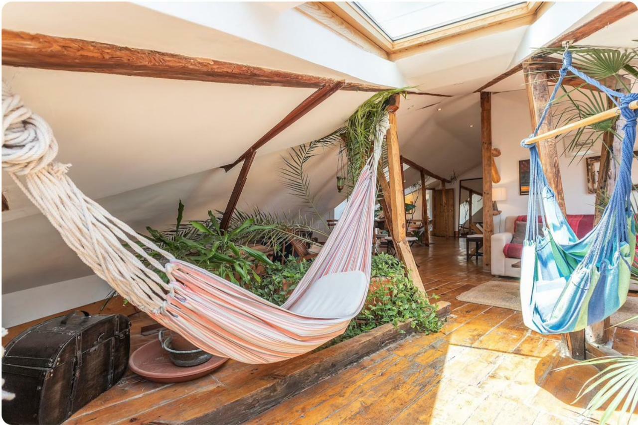 Charming Central Sunny Penthouse Lisboa Extérieur photo