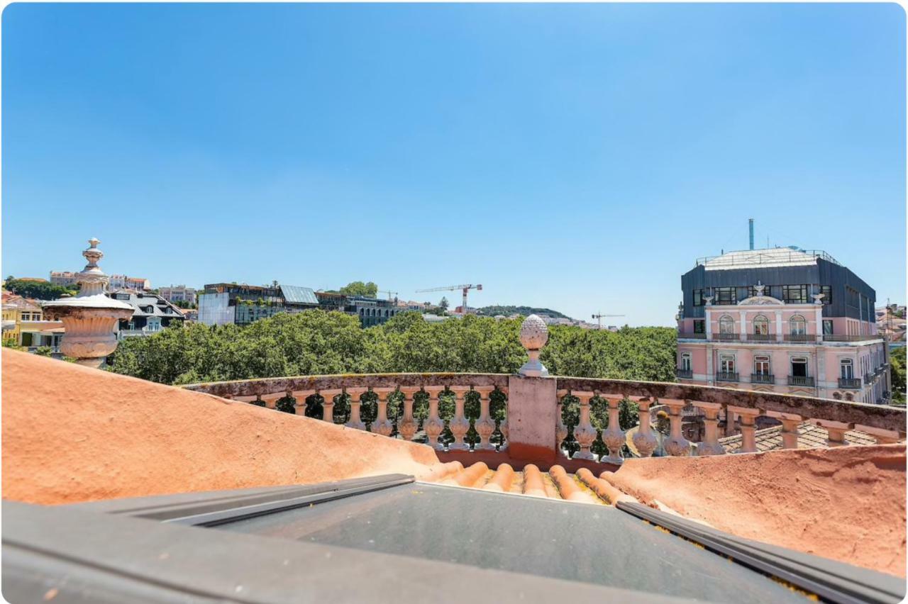 Charming Central Sunny Penthouse Lisboa Extérieur photo