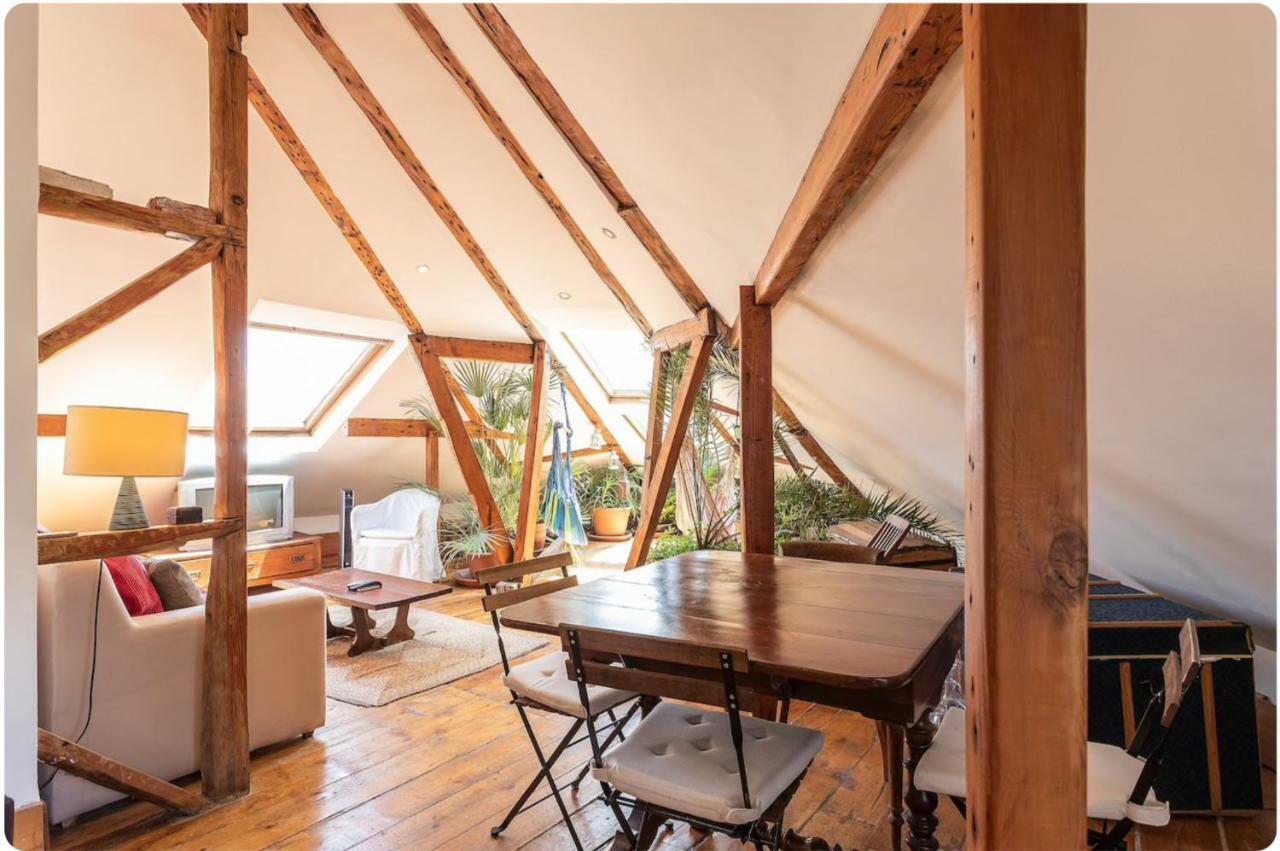Charming Central Sunny Penthouse Lisboa Extérieur photo